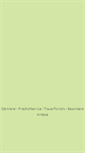 Mobile Screenshot of gaertnereihuber.de